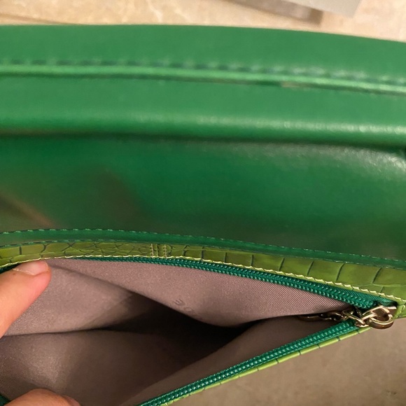 GUDE handbag crossbody womens purse green - Picture 4 of 5